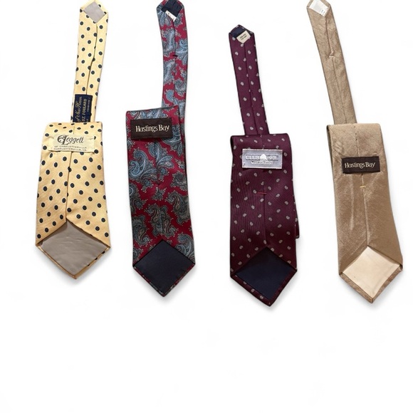 Elegant Men's Tie Set - Paisley, Patterns, and Solid Designs - Picture 2 of 2